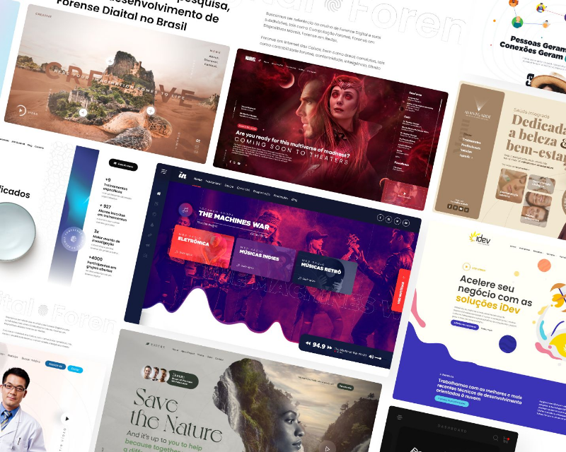 Projeto criado usando Adobe XD e Potoshop e desenvolvido com Wordpreress